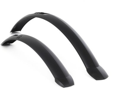 Steckblechset Hebie 28 schwarz, ca. 40mm, mit Spritzschutz 0760