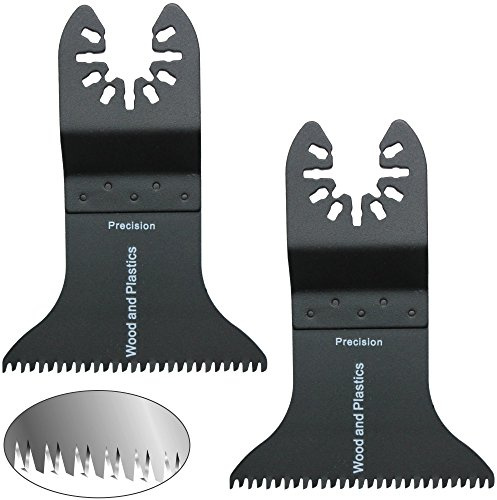Hobbypower24© Set 2x/4x/6x Tauchsägeblatt/Japan Precision Sägeblatt 68mm Holz & Kunststoff für ALDI TopCraft Workzone Duro LIDL Parkside und WORX (2)