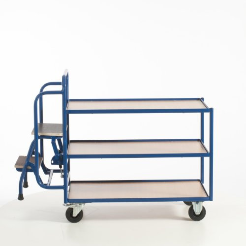 Rollcart Tischwagen mit 2 Trittstufen, 08-7272