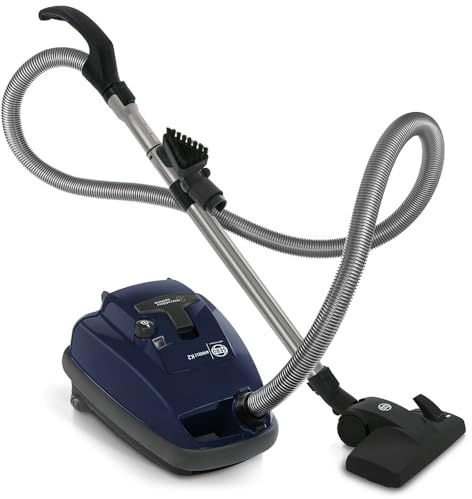 Sebo 9679AM AIRBELT K2 Kombi Canister Vacuum Cleaner with 7-Year Motor Warranty, Comes with Kombi Nozzle - Made for Bare Floors and Area Rugs Only, S-Class Filtration, Made in Germany