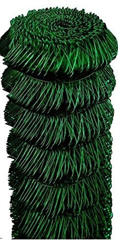 ITALFROM Rouleau de 25 m de Grillage métallique galvanisé plastifié « Maille Schiolta » Maille : 50 x 50 mm Diamètre Fil : 2,4 mm Hauteur Filet : 175 cm Code 2174