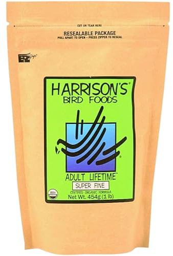 Harrison Super Fine helfoder för små fåglar, 454 g
