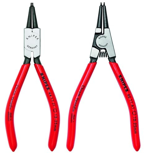 Knipex 9K 00 80 17 US Circlip Snap-Ring Pliers Set (2 Piece)