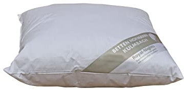 Betten Hofmann Kopfkissen 40x40 cm, 150 g Daunen Daunenkissen, Kuschelkissen prall, Naturprodukt, kein Lebenrupf, waschbar,