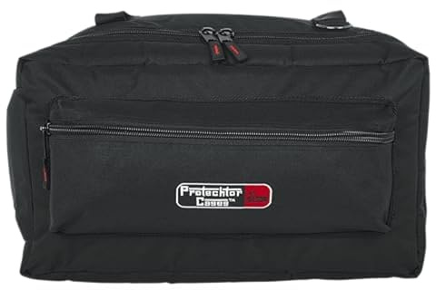 Gator GP-66 Hardware/Double Bass Pedal Bag – Robuste Tasche für Schlagzeug-Hardware & Doppel-Fußmaschine – Gepolstert, langlebig & tragbar – Schwarz