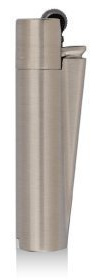 Clipper® Feuerzeug - Edition Metal Flint - Brushed mit Metallbox