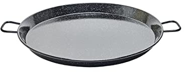 Garcima 65 cm Glazed The IDEAL Paella Pfannen, Multicolored, One Size, E-26GAR