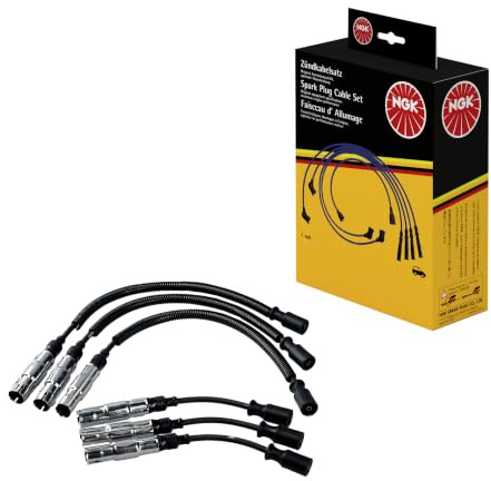 NGK 4070 Zündleitungssatz Zündkabelsatz Kompatibel mit SMART CITY-COUPE 450 RC-MB1104 | 4070, Rc-MB1104, (ZEF1479) passend für Cabrio Fortwo Roadster 450 452