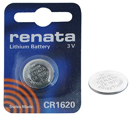 2 x Renata CR1620 Swiss Made 68mAh Batterien Zelle Münze Schaltfläche Watch 3V-Lithium-Batterie