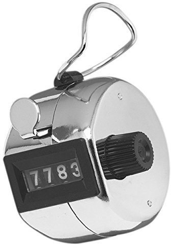 Sport-Tec Handzähler Tally Counter Schrittzähler Stückzähler Klicker Besucherzähler Rundenzähler