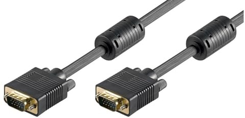 Microconnect SVGA, 5m cavo VGA VGA (D-Sub) Nero