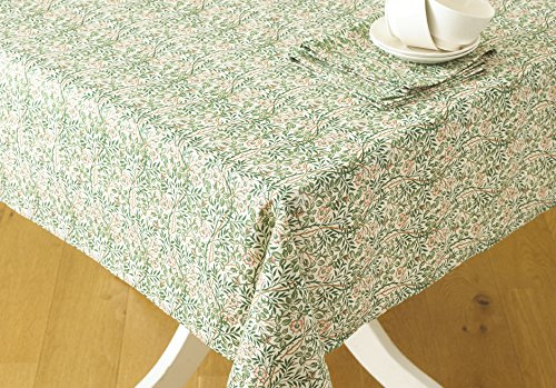Licensed William Morris Sweet Briar 132cm x 229cm (52 x 90) Floral Cotton Tablecloth