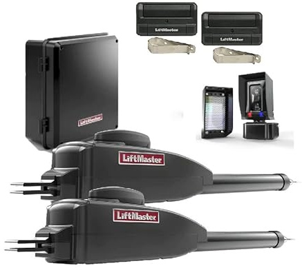 LiftMaster LA400, 24VDC Actuator Swing Gate Operator Dual Arm Package