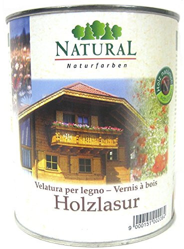Natural Holzlasur, 0,75 Liter in Lärche