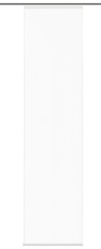 HOME WOHNIDEEN Schiebevorhang Halborganza transparent ROM Fb. weiß Größe BxH 60x245 cm