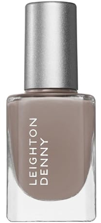 LEIGHTON DENNY Supermodel Nail Polish, High Performance Nail Colour, Brown Nail Varnish 12ml