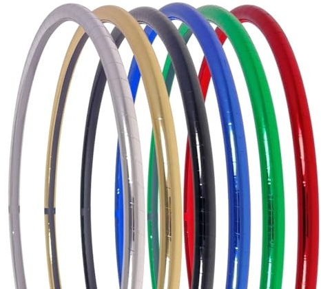Zirkus Hula Hoop, metallic Farben, Ø 80cm, Gold
