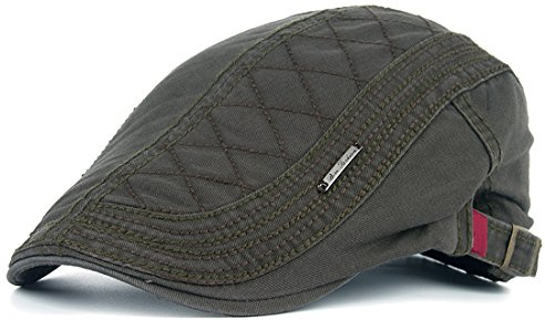 Kuyou Sportmütze Newsboy Flat Cap Gatsby Schirmmütze Kappe