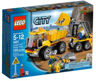 LEGO 4201 - City: Bagger mit Kipplaster