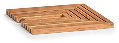 ZELLER PRESENT SCHÖNER LEBEN. PRAKTISCH WOHNEN. Topfuntersetzer, Bambus, Natur, 19 x 19 x 1 cm, 4003368253015