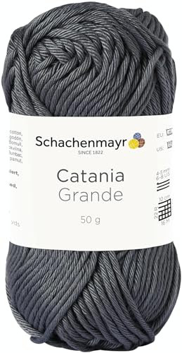 Schachenmayr Catania Grande, 50G Grey Handstrickgarne