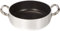 Pentole Agnelli ALSA2106S24 Casseruola Bassa con Maniglie, Alluminio, Argento, 24 cm