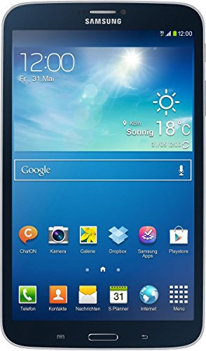 Samsung Galaxy Tab 3 20,3 cm (8 Zoll) Tablet (Dual-Core, 1,5GHz, 1,5GB RAM, 16GB interner Speicher, 5 Megapixel Kamera, WiFi, Android 4.2) schwarz