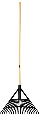 Pretul Polypropylene Broom with 22 Teeth, Leaf Rake