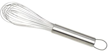 KitchenCraft Batidor, Batidor de Mano, Acero Inoxidable, 30 cm
