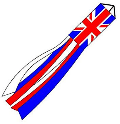 Flagtex Windsocks and Wind Spinners (Union Jack)