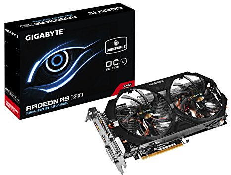 GIGABYTE WF2-OC 2GD Carte Graphique ATI Radeon R9 380 980 MHz 2048 Mo PCI Express