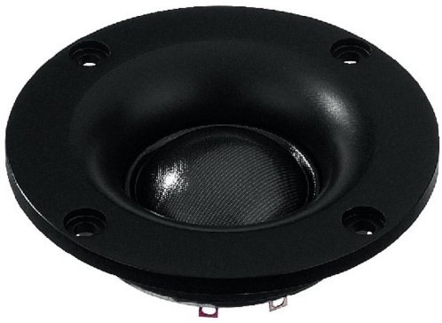 MONACOR DT-25N Neodym-Hi-Fi-Hochtöner, 40W, 8Ω, schwarz