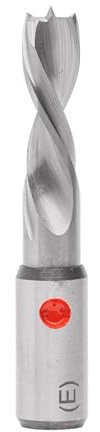ENT 22731 Dübelbohrer VHW, Schaft (S) 10 mm, Durchmesser (D) 8 mm, NL 23 mm, SL 27 mm, L 57,5 mm, Links