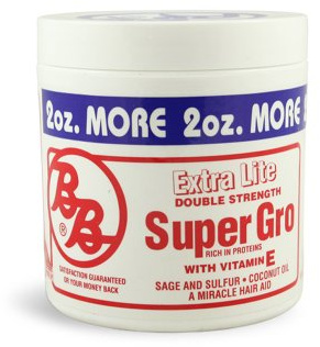 Bronner Brothers Super Gro Hair Aid Extra Lite Double Strength, 6 Ounce