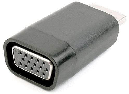 Gembird A-HDMI-001 Adaptateur VGA-de-Cable Adaptateur pour (Cable HDMI VGA Noir mâle/Femelle 1920 x 1080 Pixels)