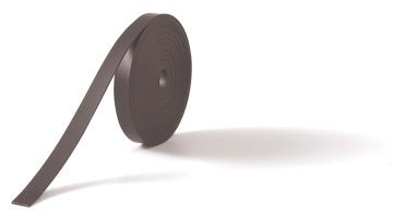 Nobo - Cinta adhesiva magnética (10 mm x 5 m), negro