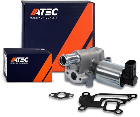 ATEC Germany 1x valvola EGR elettrica a 5 poli, 2x guarnizione Compatibile con OPEL AGILA, ASTRA G, ASTRA H, COMBO, CORSA C, CORSA D, MERIVA A (X03), TIGRA TwinTop (X04)