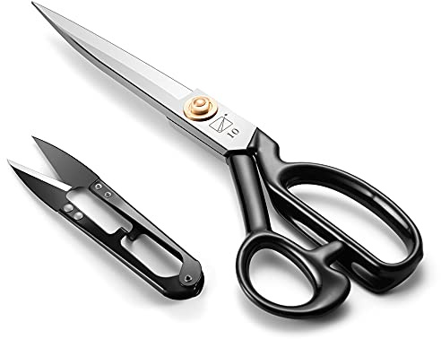 Tailor 's tijeras – hogar tapicería, tijeras de costura 10 Inch acero inoxidable – mejor para corte de materiales tela, piel, fina, materias primas