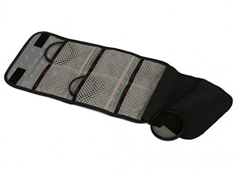 kalahari K-91 Filter-Etui, canvas schwarz