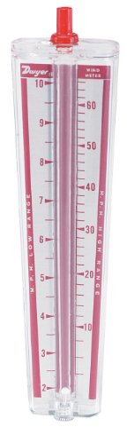 Dwyer® Portable Wind Meter, Wind Meter-MPH, MPH Scale