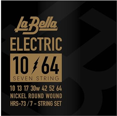 La Bella 673097 Set 7 Corde per Chitarra Elettrica HRS 73