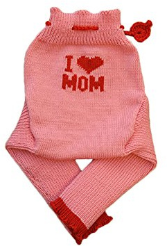 100% Merino lana remojo pañal de tela pañales para bebé ( rosa Pink-Red Talla:L