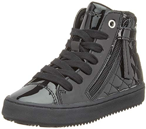 Geox J Kalispera Girl D, Sneakers Niñas, Negro, 30 EU