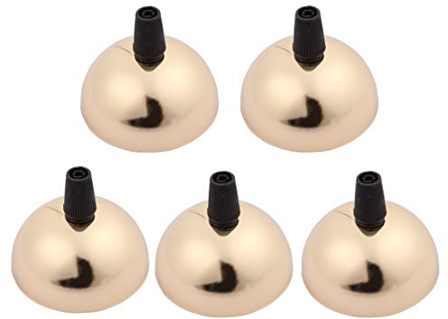 Aexit 5 Stücke Lampensockel Deckenplatte Pendelleuchte Zubehör 60mm Dia Light Gold w Lock Line Schnalle (4b4be6a8bbc4612e349e5675e7365c28)