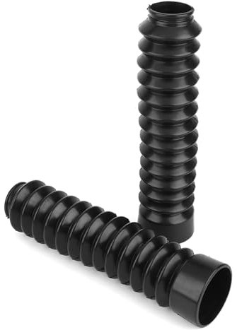 1 Pair/2 Pcs Universal Motorcycle Bike Front Fork Cover, Rubber Front Fork Dust Cover Boots Protector Shock Gaiters Pad Wrap Cover Set Bearings, Bearings and Bushings