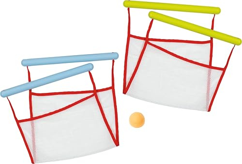 Goki 56829 - Gioco di Lancio e Cattura con Palla in Feltro, Legno e Tessuto, 54 x 27,5 x 2 cm