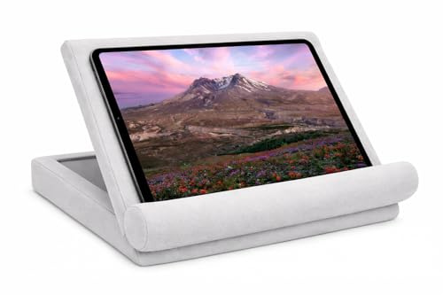 Venteo Support Tablette Multi-Angles | Coussin De Lecture Ergonomique pour Lit et Canapé | Support Livre Doux et Stable | Accessoire Pratique pour Lire, Travailler ou Regarder des Vidéos