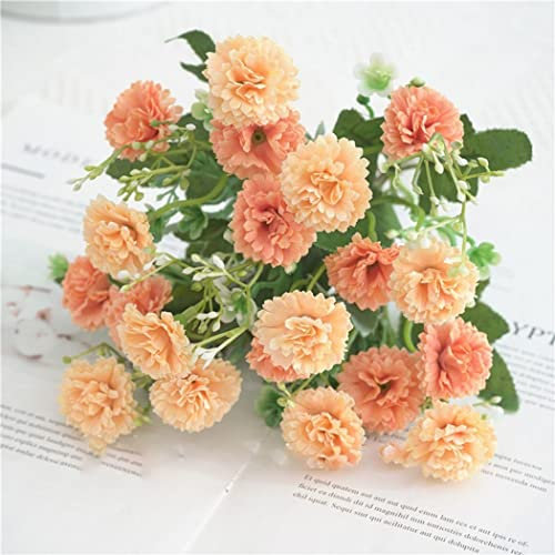 20 teste/bouquet lilla simulazione fiore garofano matrimonio guida strada fiore