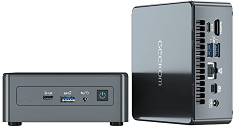 GEEKOM Mini PC NUC 11 i7 Mini IT11 2TB, Intel i7-11390H (8 thread, 12 MB di cache, Max 5 Ghz), 32 GB DDR4 Windows 11 Pro con Mini NUC i7 PC desktop, computer i7 8K UHD | USB4 | Wi-FI 6