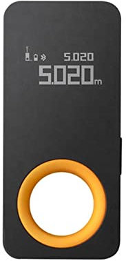 Samnuerly Equipo topográfico, Cinta métrica láser, telémetro láser Inteligente, Inteligente, 30M, Pantalla OLED, medidor de Distancia láser, conexión a teléfono móvil
